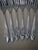 Mid-Century Modern Vintage Cake Forks From England - Set of 6 For Sale - Image 3 of 8