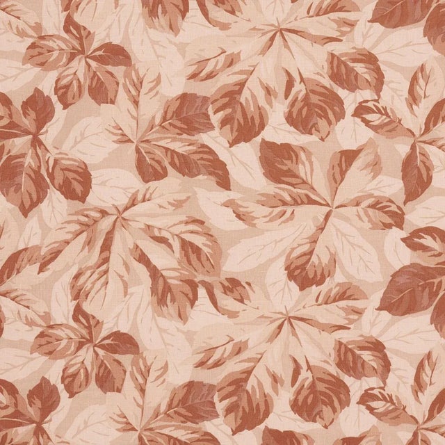 Schumacher Arboreal Fabric In Spice For Sale