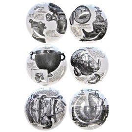 Example of Piero Fornasetti Decorative Plates