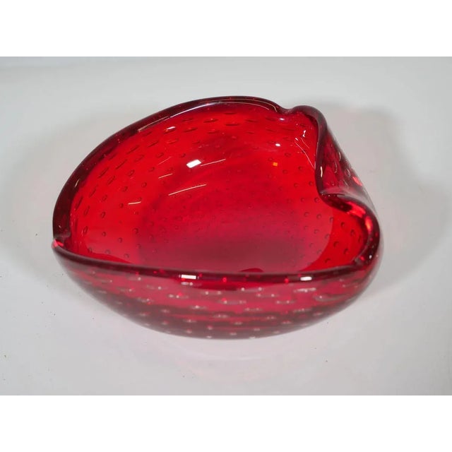 Murano Glass Bowl by Carlo scarpa for Venini, 1960s For Sale - Image 7 of 12