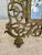 Bronze Antique Bronze Ornate Gone With the Wind Standing Dresser Vanity Makeup Table Mirror For Sale - Image 8 of 12