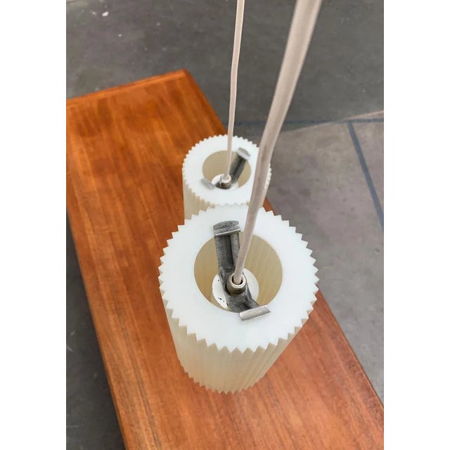 Cream Mid-Century German Plastic Pendant Lamp from Erco For Sale - Image 8 of 18