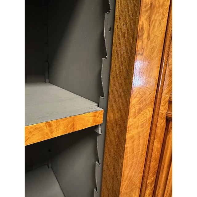 Antique Open Bookcase in Elm For Sale - Image 5 of 15