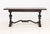 Brown Renaissance Revival Mahogany Trestle Table For Sale - Image 8 of 8