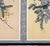 Tan 1970s Chinese Byobu "Traditional Floral Vignettes" on This 4-Panel Folding Screen Very Good Front Panels and Very Good + Back Panels For Sale - Image 8 of 10