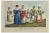 Auguste Wahlen, French Costumes at the Time of Henry IV, Lithograph, 1844 For Sale