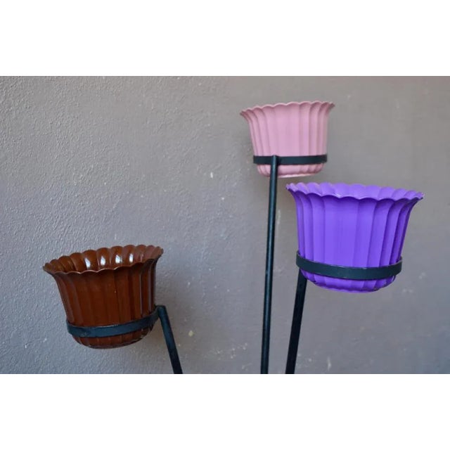 Modernist Tripod Plant Holder, 1950s For Sale - Image 4 of 8