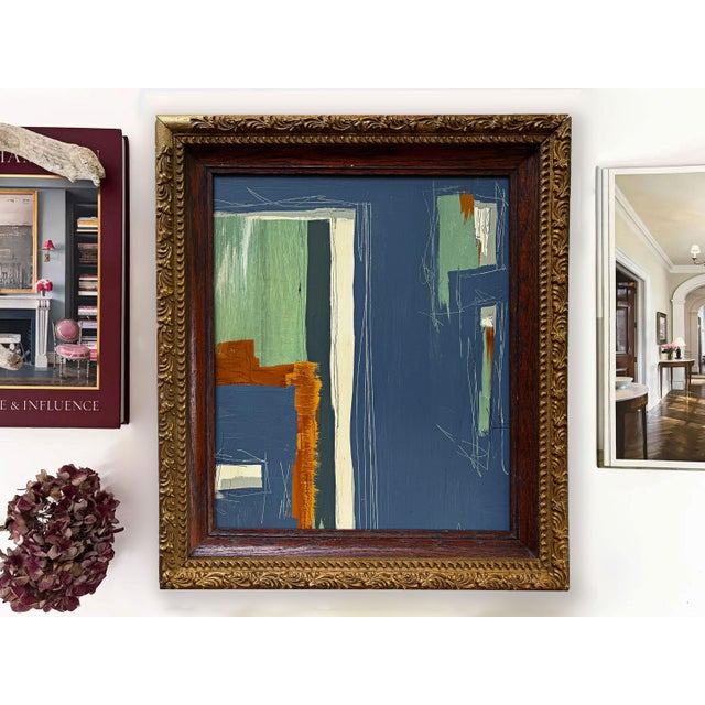 Step into a world where evergreen meets calm. “River Moss VI” is a striking original abstract painting designed to evoke...