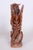Wood Vintage Asian Statue in Lacquered Wood, 1930s For Sale - Image 7 of 12