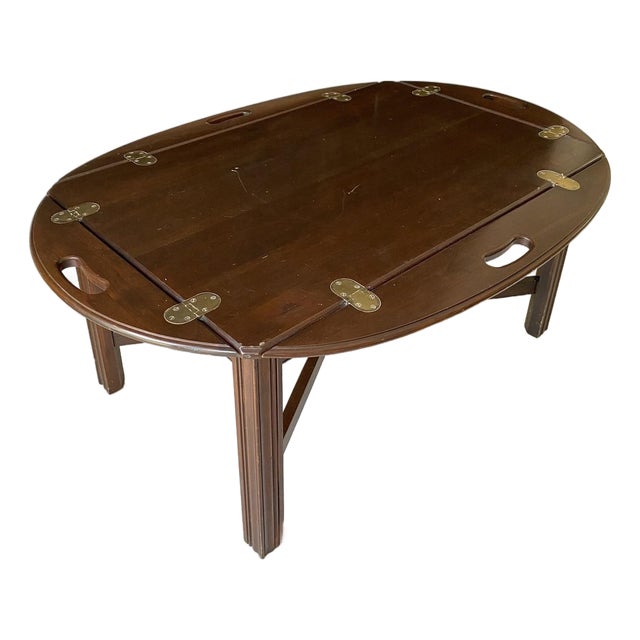 Campaign Butler’s CoffeeTable For Sale