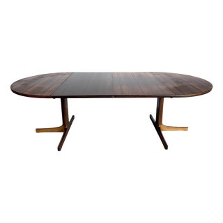 Mid-Century Swedish Extendable Dining Table in Teak, 1960s For Sale