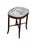 1980s Chinoiserie Platter on Faux Bamboo Stand For Sale - Image 10 of 16
