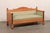 19th Century Swedish Empire Revival Birch Wood Sofa For Sale - Image 10 of 10