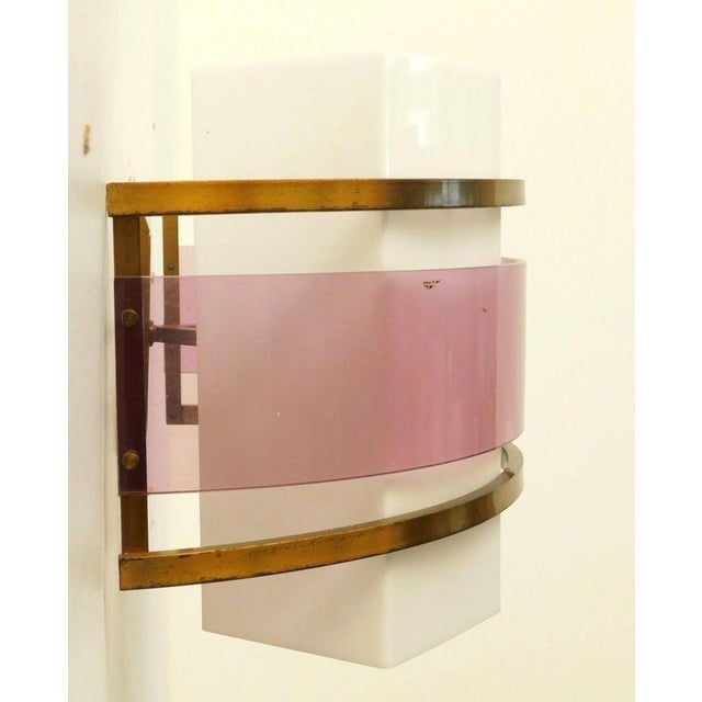 1960s Sconces Designed by Oscar Torlasco for Stilux Milano - Set of Four For Sale In Los Angeles - Image 6 of 7