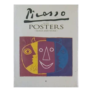 1992 Pablo Picasso 'Picasso in his Posters - Image and Work, Volume I' Cubism Purple,Gray Book
