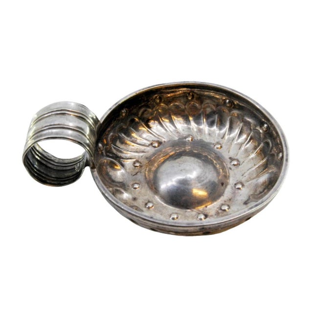 Silver Silver Cup for Wine Tasting For Sale - Image 8 of 8