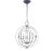Chapman & Myers by Visual Comfort Studio Bayberry Medium Pendant, Weathered Galvanized For Sale