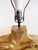 Mid 20th Century Studio Abstract Sculptural Male/Female Table Lamp, Vintage Shade For Sale - Image 10 of 10