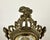 Vintage French Bronze Mantel Clock, 1950s For Sale - Image 3 of 7