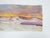 Rustic Early 21st Century Desert Sunset Watercolor Painting For Sale - Image 3 of 4