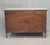 Antique French Floral Painted Mahogany Dresser With Matching Mirror For Sale - Image 18 of 18