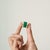 Green 12.59 Ct Emerald Solitaire Contemporary Cocktail Ring Size 9 by VRJewels in 18k Yellow Gold For Sale - Image 8 of 15