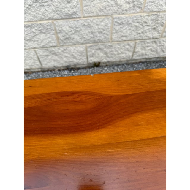 Brown 1950’s Mid Century Franklin Shockey Sculptural Pine 3 Drawer Nightstands - a Pair For Sale - Image 8 of 10