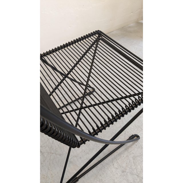 Vintage Cantilever Chair in Black by Till Behrens for Schlubach, 1980s For Sale - Image 4 of 13