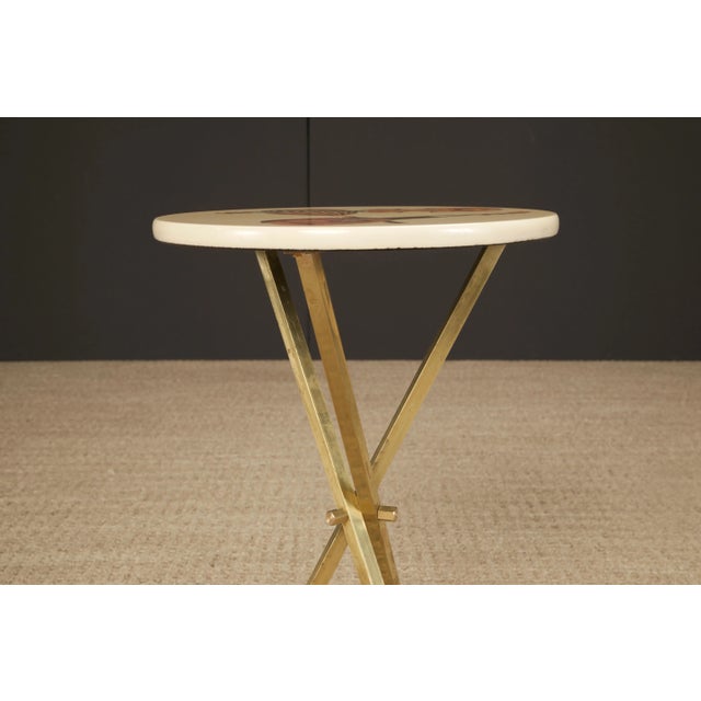 Strumenti Musicali' Drinks / Side Tables by Piero Fornasetti, c 1970s, Signed For Sale - Image 10 of 12