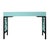 Wood Tiffany Writing Desk - Turquoise For Sale - Image 7 of 9