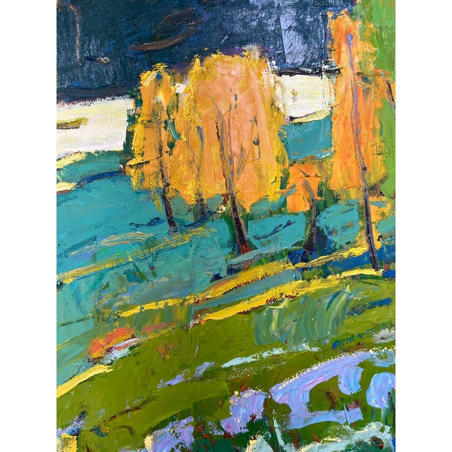 Impressionistic Landscape Original Oil Painting For Sale In Atlanta - Image 6 of 12