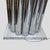 Silver Steel Tube Wall Lamps by Gaetano Sciolari, 1970s, Set of 2 For Sale - Image 8 of 10