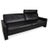 Conseta 3-Seater Sofa in Black Leather from Cor For Sale - Image 4 of 18