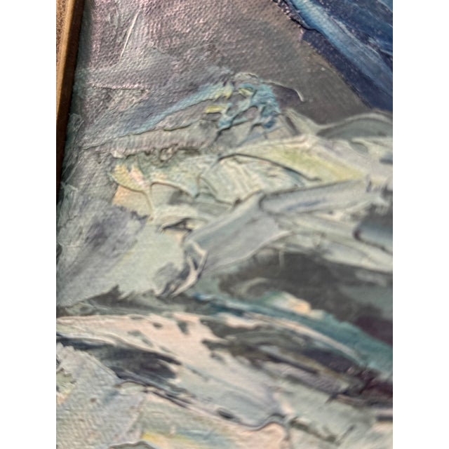 Mid-Century European Impasto Still Life on Canvas by Dutch Artist William Stam For Sale - Image 12 of 16