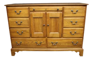 American of Martinsville Oak Dresser