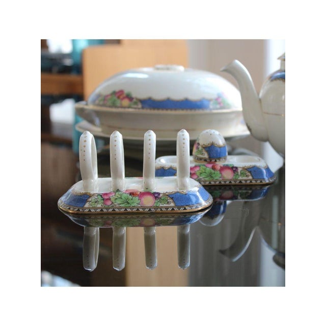 Breakfast Set for 1 from Orchard Booths Silicon China, 1920s, Set of 11 For Sale - Image 11 of 18