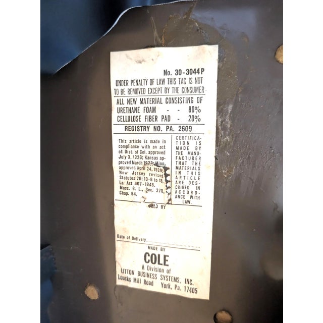 Mid-Century Industrial Tanker Chair - By Cole Steel For Sale - Image 11 of 11