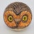 Alabaster Paperweight Owl, 1970s For Sale - Image 4 of 4