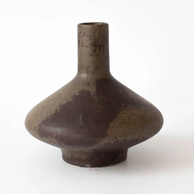 Ceramic Modernist Ufo Vase by Kurt Tschörner for Otto Keramik, 1960s For Sale - Image 7 of 7
