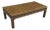 Harrison Van Horn Textured Grasscloth Coffee Table For Sale