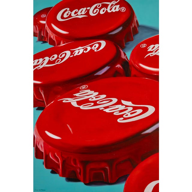 Early 21st Century Rob De Vries, Coke\. after Coke\. after Coke, Oil on Canvas For Sale - Image 5 of 5