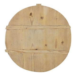 19th Century French Boulangerie Bread Cutting Board For Sale