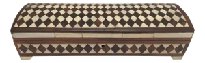 Vizagapatam Anglo-Indian Rectangular Box With Bone Inlaid