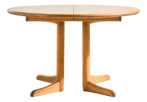 Alder Wood Dining Table from Vamdrup Stolefabrik, 1960s