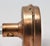 Hollow Basket Weave Brass Royal Door Knobs For Sale - Image 4 of 6