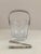 Metal Miller Rogaska Tulipe Crystal Ice Bucket with Tongs, Germany For Sale - Image 7 of 7