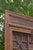 Antique Indian Haveli Portal Carved Teak Door For Sale - Image 4 of 12