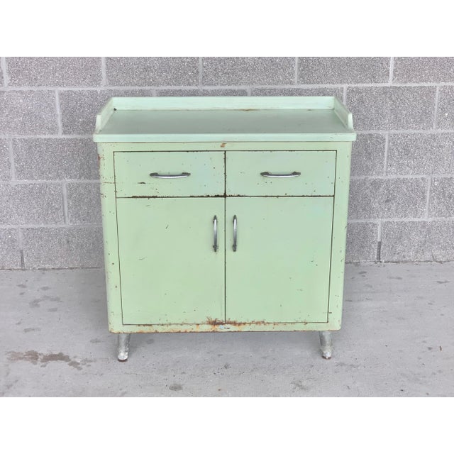 Wonderful antique medical cabinet. Came out of the old Charity hospital here in New Orleans back in the late 1990’s. Made...