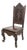 19th Century Intricately Carved Anglo-Indian Side Chair For Sale