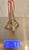French Vintage Solid Brass Eiffel Tower Christmas Ornament For Sale - Image 3 of 8